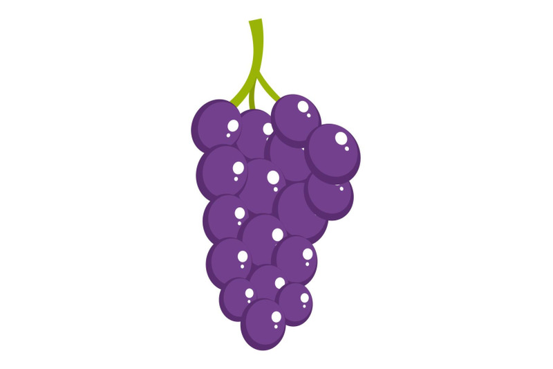 berry-grape-icon-cartoon-style