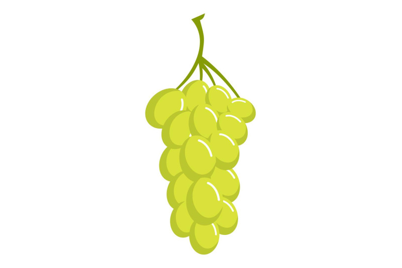 sultana-grape-icon-cartoon-style