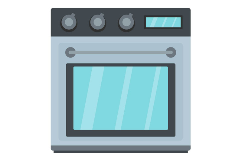 electric-oven-icon-cartoon-style