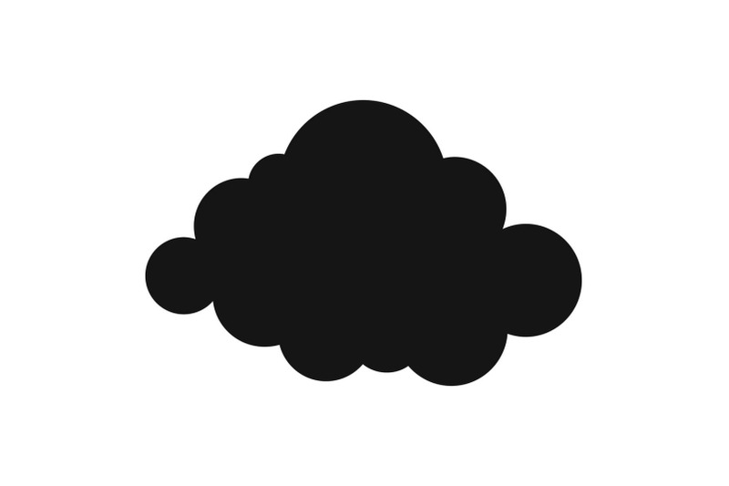 deformed-cloud-icon-simple-style
