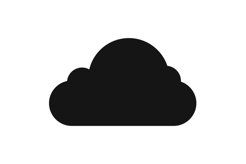 little-cloud-icon-simple-style