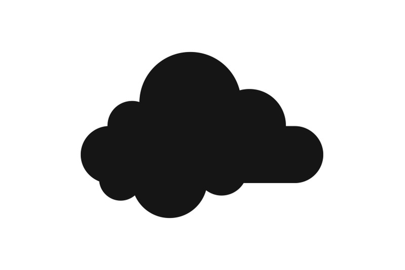 small-cloud-icon-simple-style