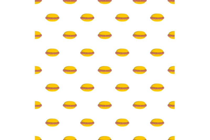 hot-dog-pattern-seamless