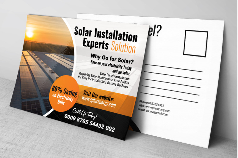 solar-panel-installation-postcard-template