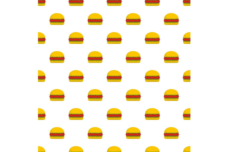 burger-pattern-seamless