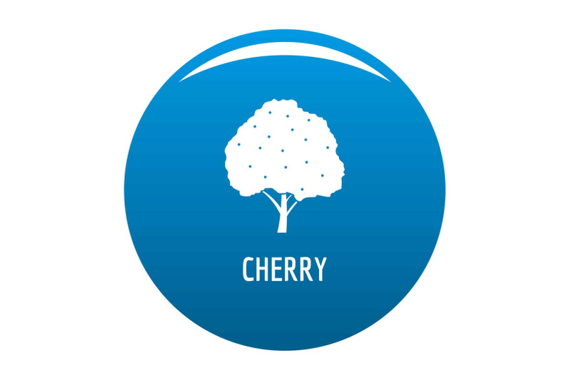 cherry-icon-blue-vector