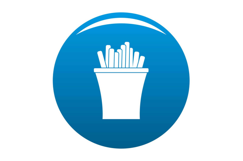french-fries-icon-blue-vector
