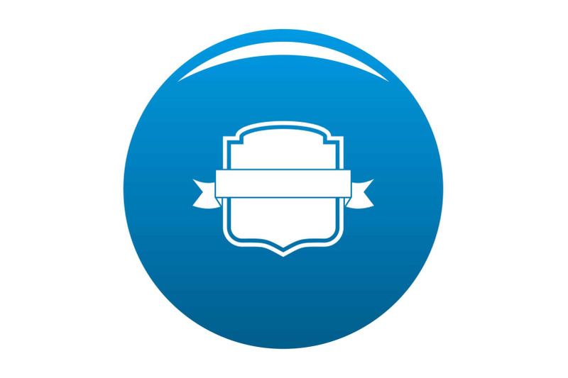 badge-emblem-icon-blue-vector