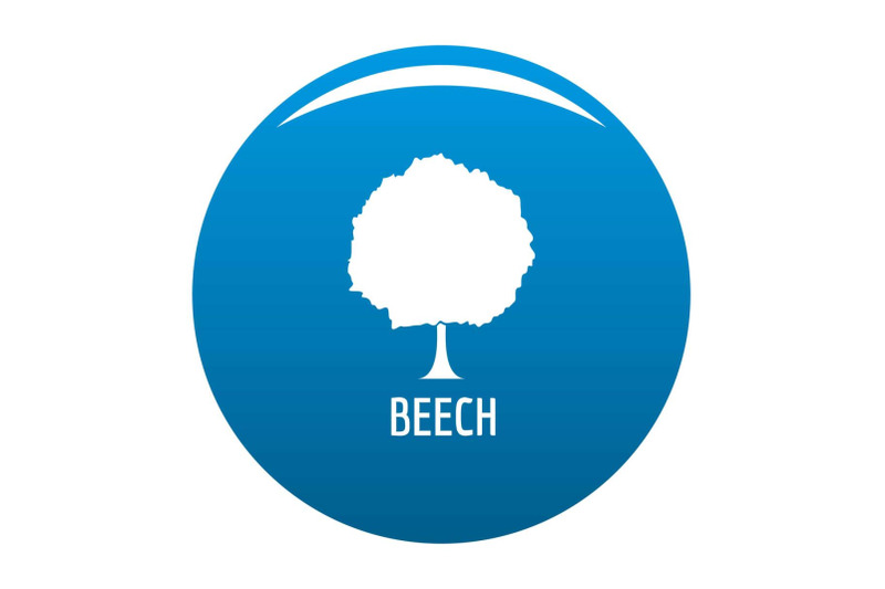 beech-tree-icon-blue-vector