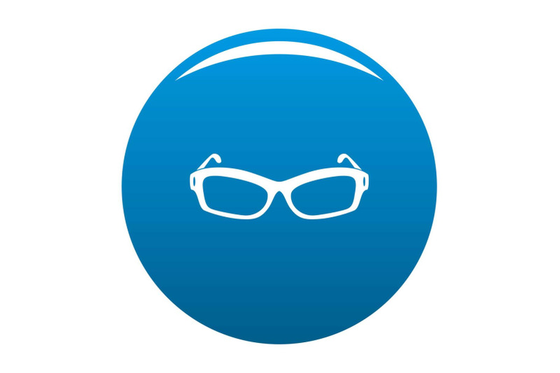 eyeglasses-icon-blue-vector