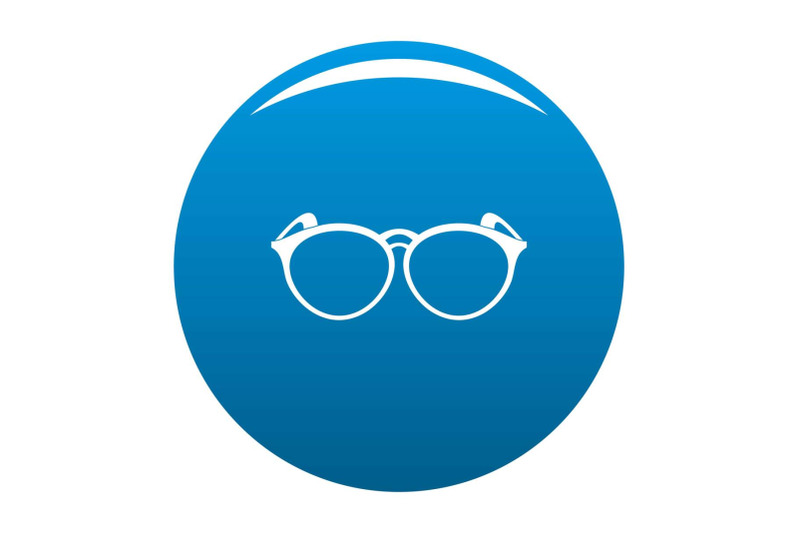 plastic-eyeglasses-icon-blue-vector