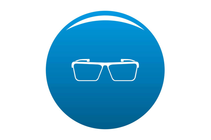 square-lens-icon-blue-vector