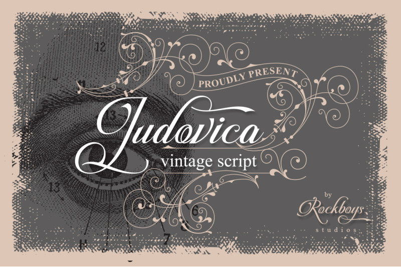 ludovica-vintage-script