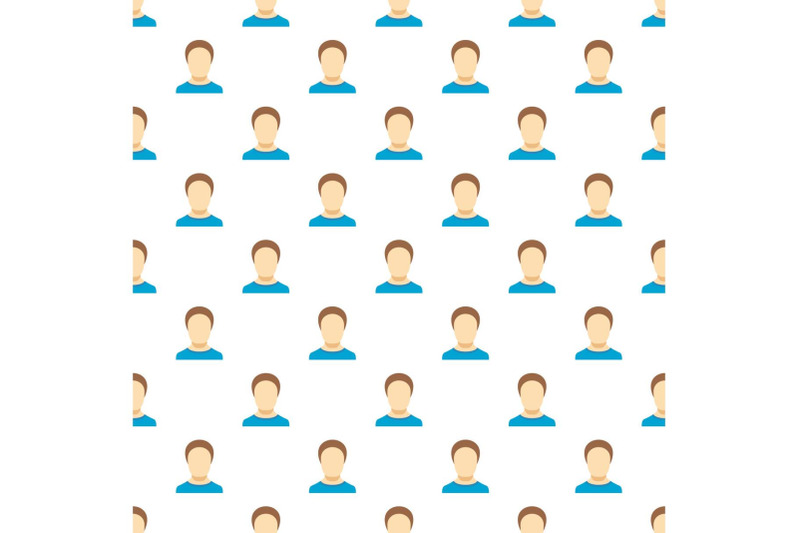 man-avatar-pattern-seamless