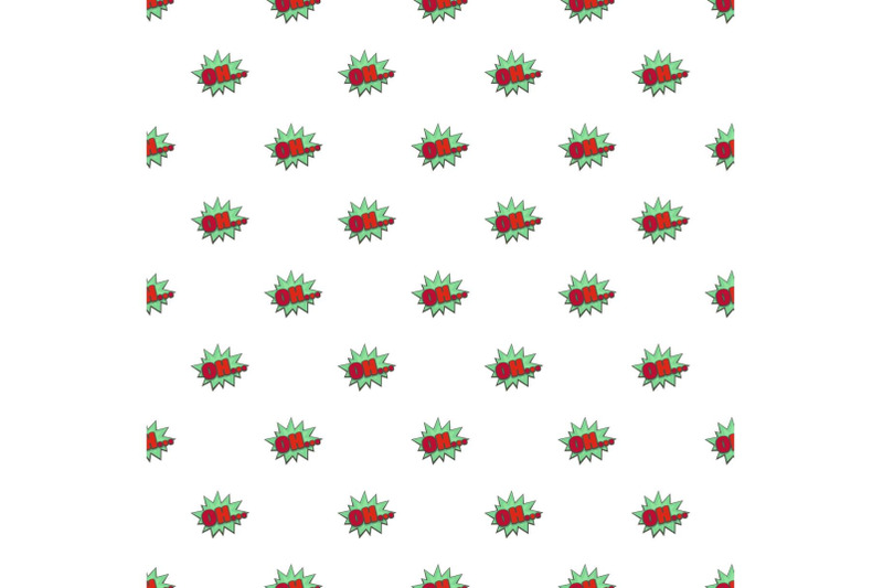 comic-boom-oh-pattern-seamless