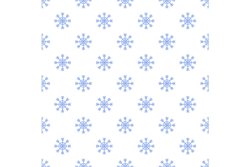 snowflake-pattern-seamless