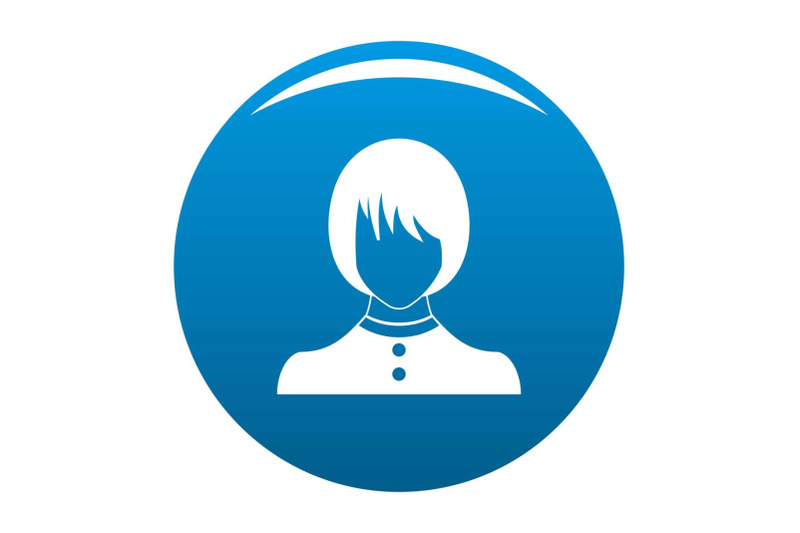 girl-user-icon-blue-vector