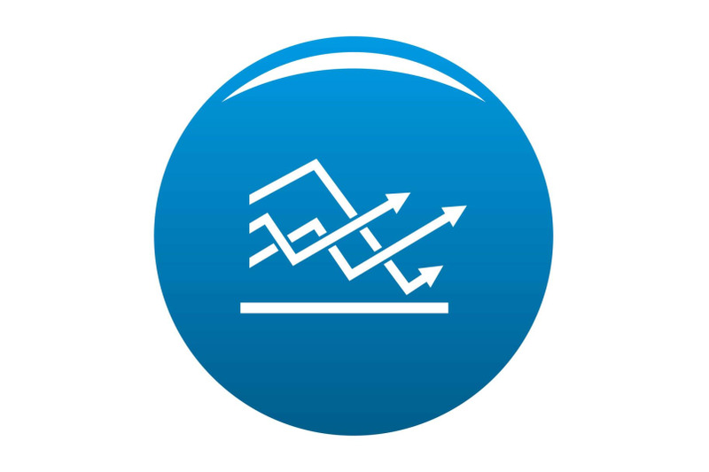 line-chart-icon-blue-vector