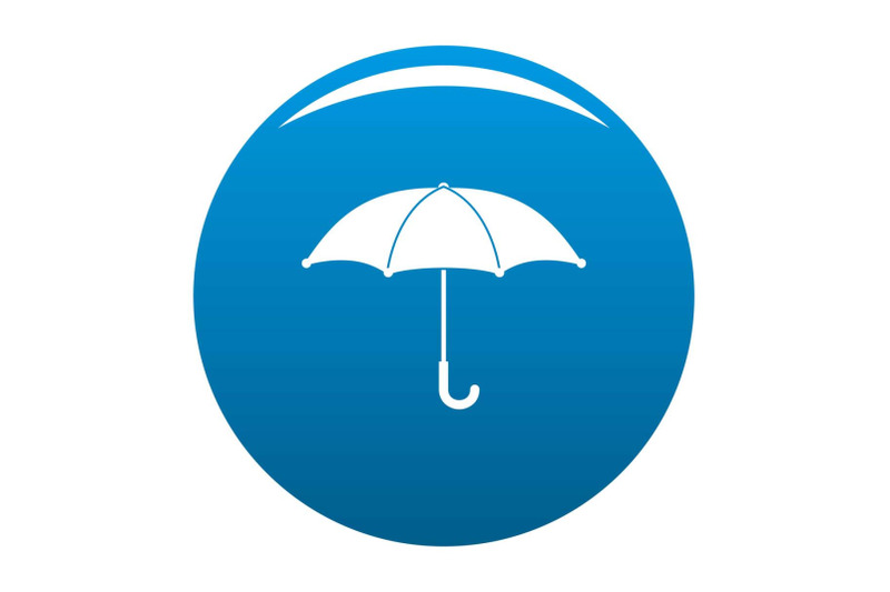umbrella-icon-blue-vector