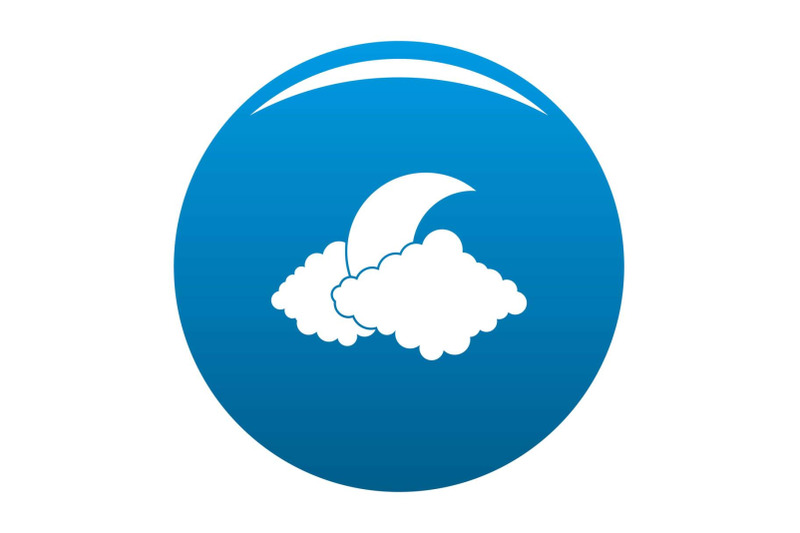 moon-icon-blue-vector