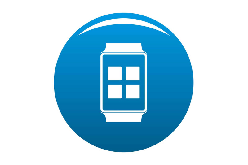 smart-watches-icon-blue-vector