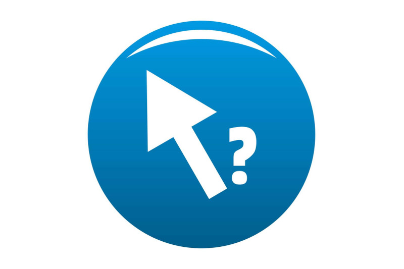 cursor-question-icon-blue-vector