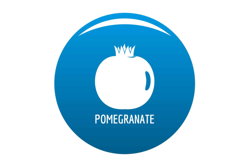pomegranate-icon-blue-vector