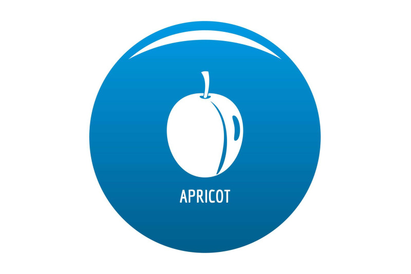 apricot-icon-blue-vector
