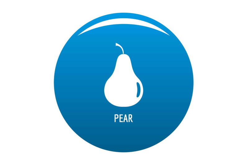 pear-icon-blue-vector