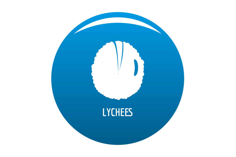 lychee-icon-blue-vector