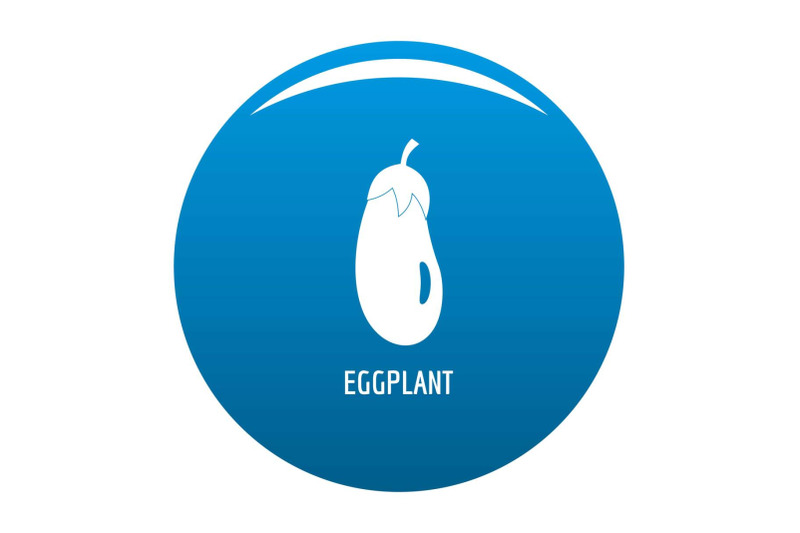 eggplant-icon-blue-vector