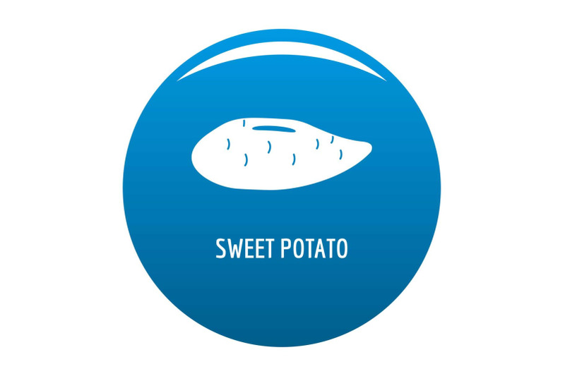 sweet-potato-icon-blue-vector