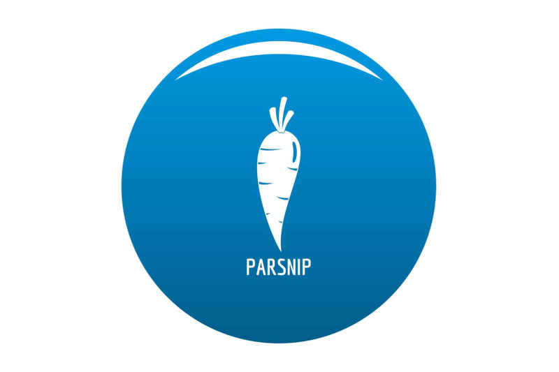 parsnip-icon-blue-vector