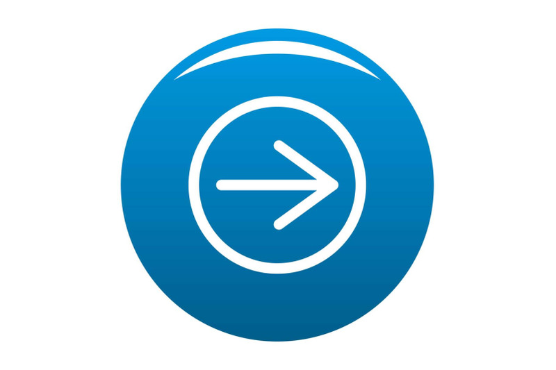 arrow-icon-blue-vector