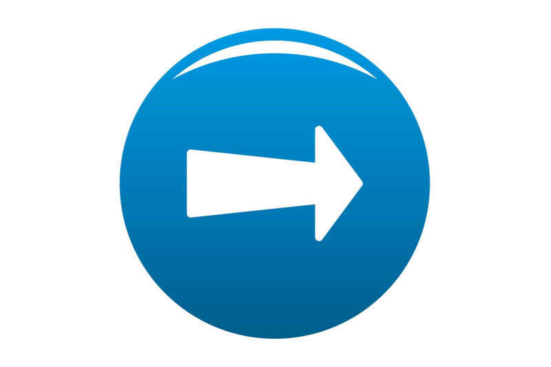 arrow-icon-blue-vector