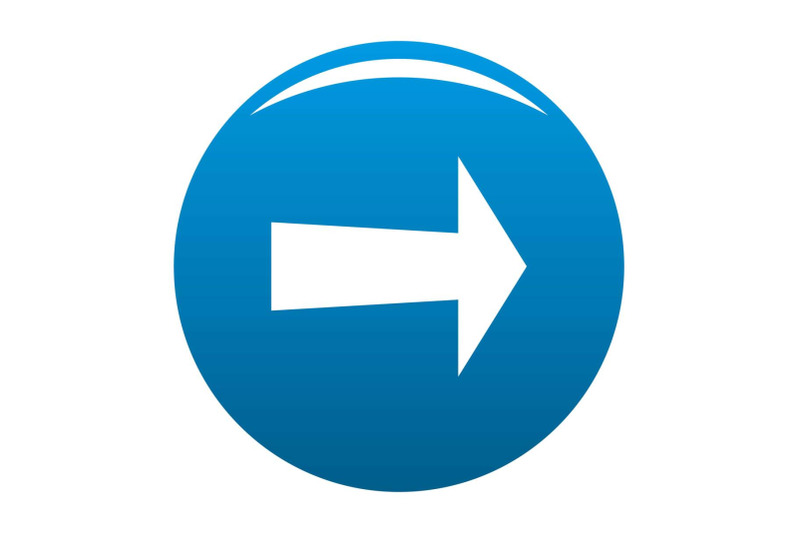 arrow-icon-blue-vector