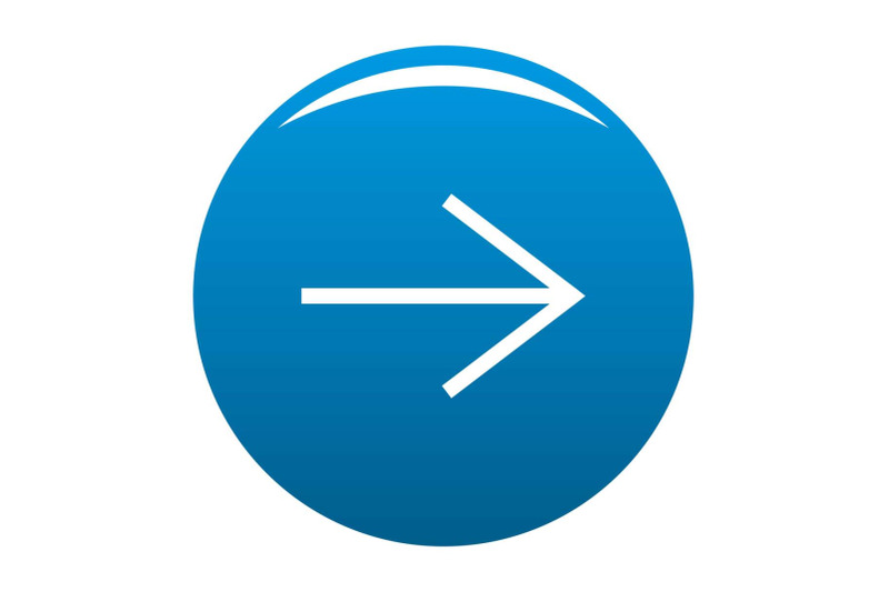 arrow-icon-blue-vector