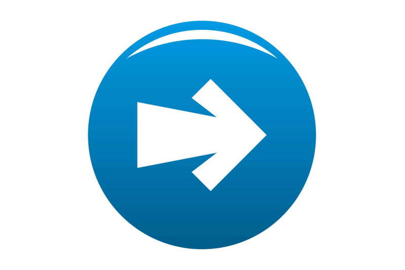 arrow-icon-blue-vector