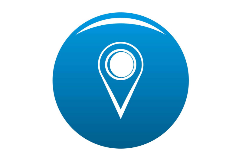 location-mark-icon-blue-vector