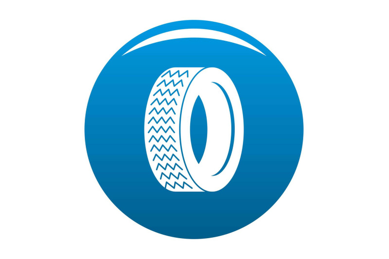 vehicle-tire-icon-blue-vector