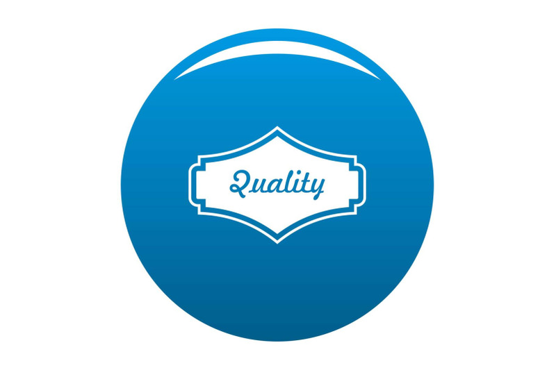 quality-label-icon-blue-vector