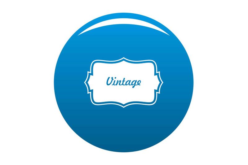 vintage-label-icon-blue-vector