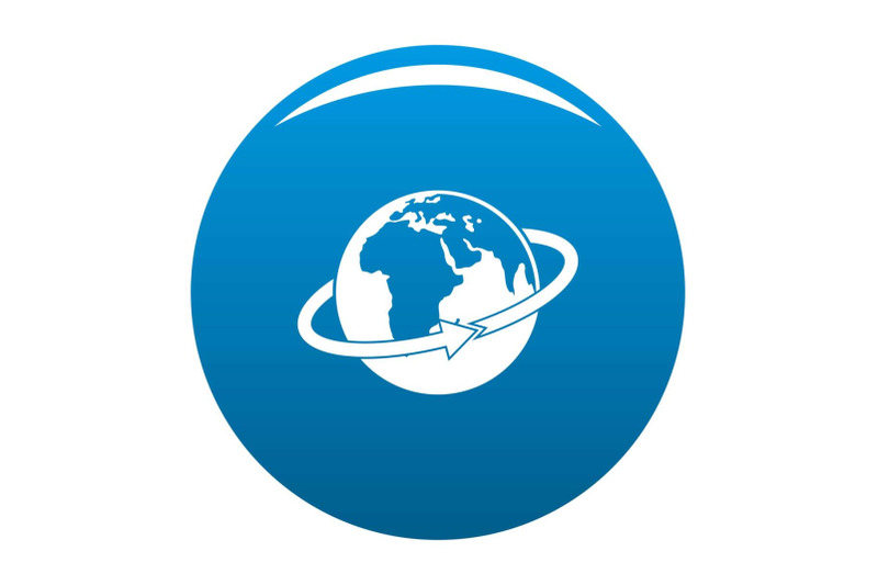 flight-around-earth-icon-blue-vector