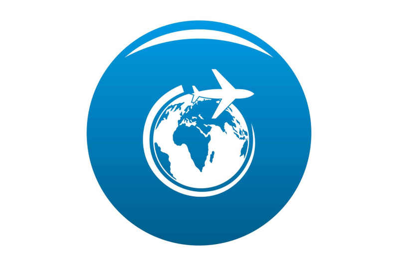 plane-on-earth-icon-blue-vector