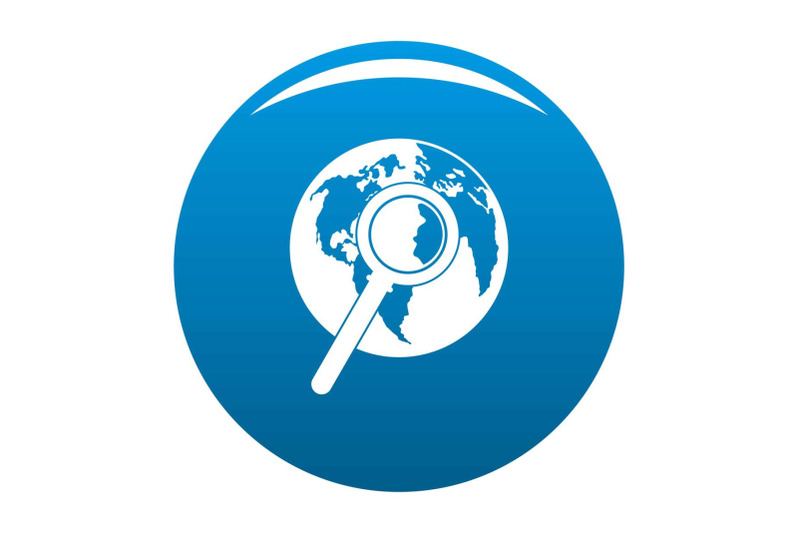 magnifier-on-earth-icon-blue-vector