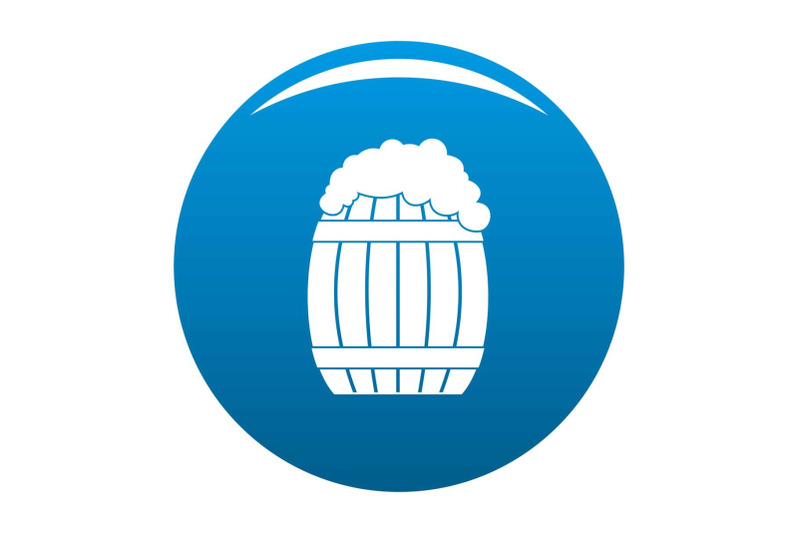 full-barrel-icon-blue-vector