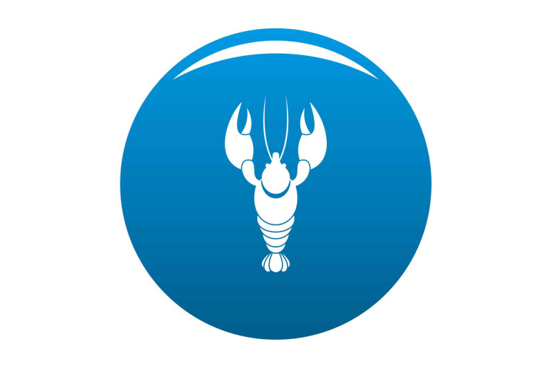 lobster-icon-blue-vector