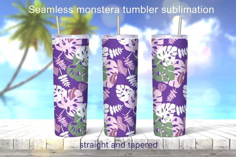 tropical-tumbler-sublimation-summer-20oz-tumbler-design-png