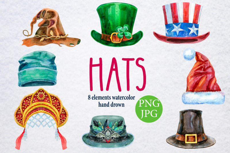 watercolor-amazing-hats-4