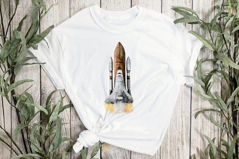 watercolor-shuttle-print-and-clip-art